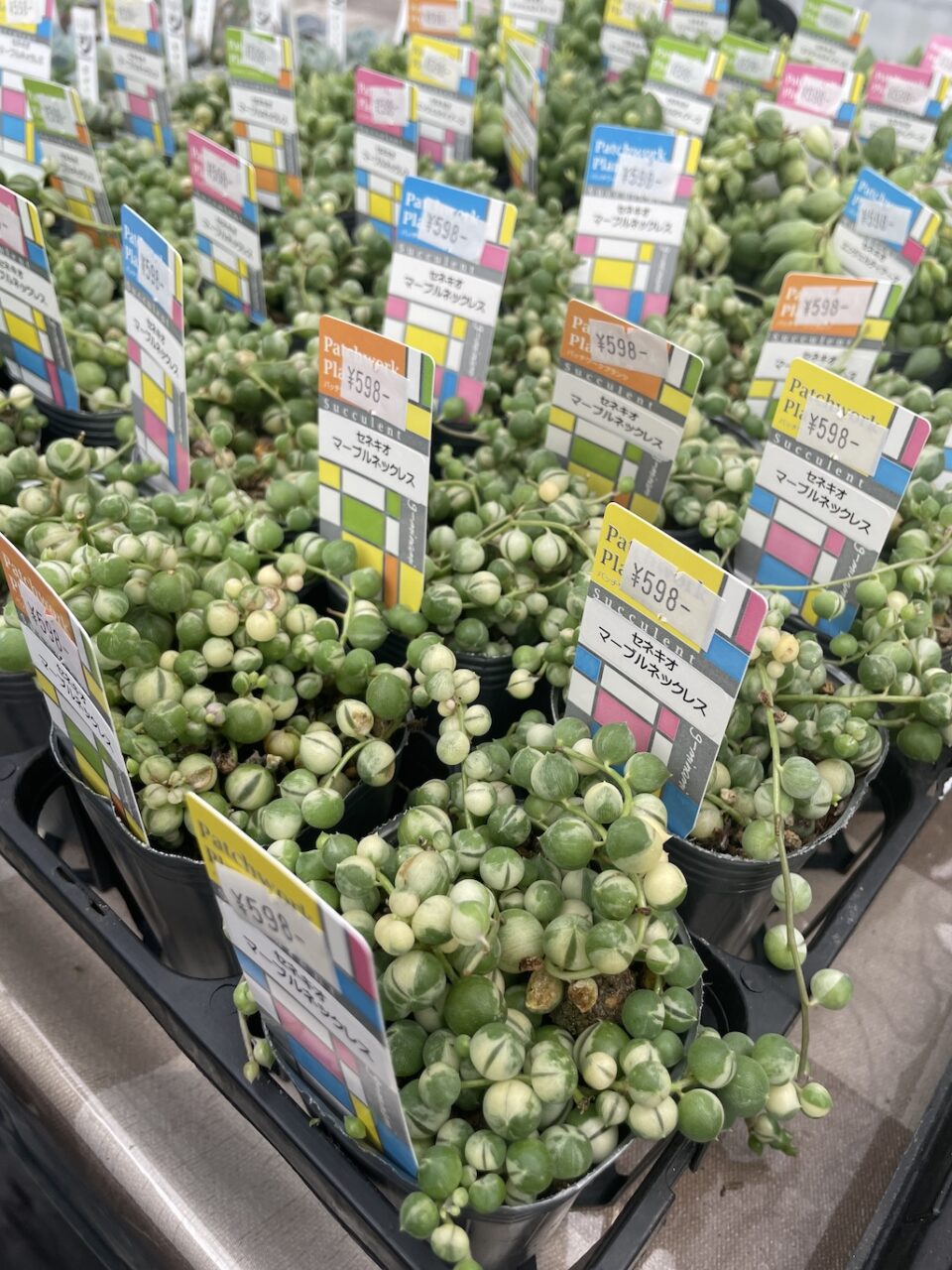 マーブルネックレス